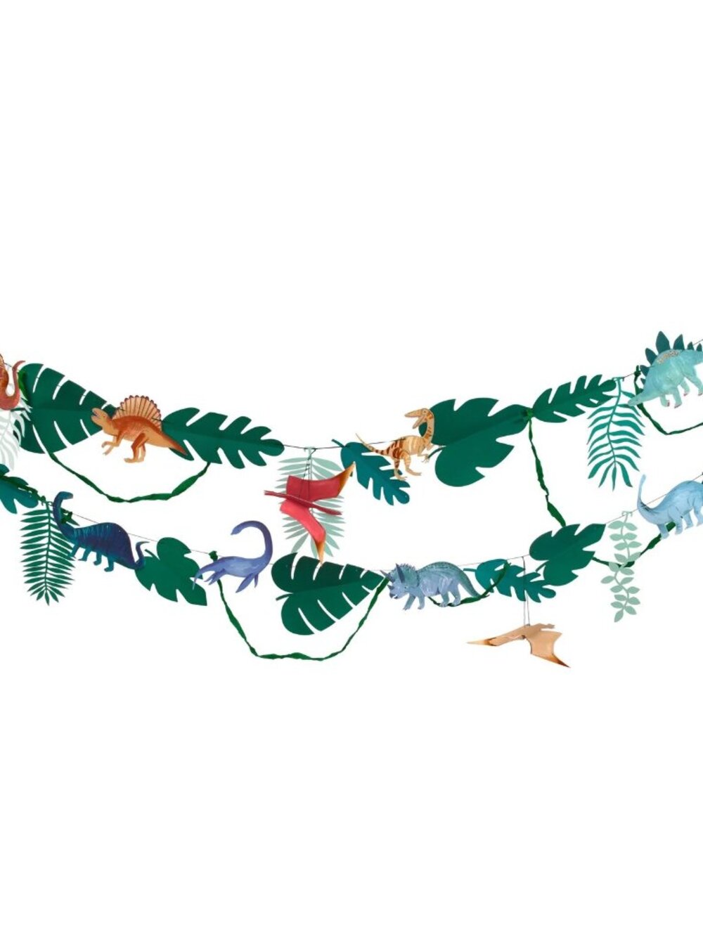 Meri Meri Party Garland Dinosaur Jurassic Park Theme - BIRTHDAY PARTIES, FUN!